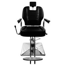 Poltrona Barber - Semi Luxo Base Quadrada